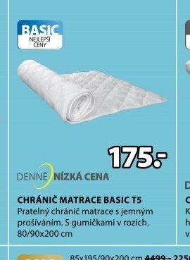 BASIC CHRÁNIČ MATRACE BASIC T5