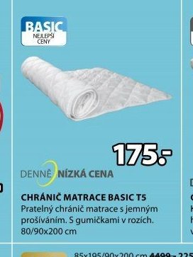 BASIC CHRÁNIČ MATRACE BASIC T5