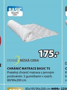 BASIC CHRÁNIČ MATRACE BASIC T5