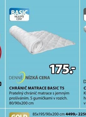 BASIC CHRÁNIČ MATRACE BASIC T5