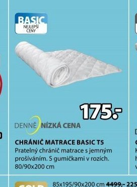 BASIC CHRÁNIČ MATRACE BASIC T5