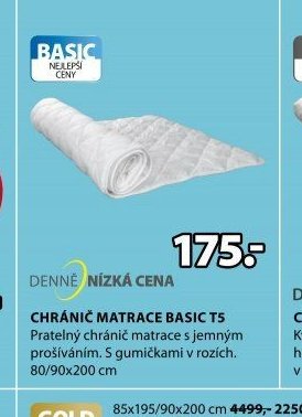 BASIC CHRÁNIČ MATRACE BASIC T5
