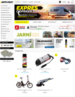 aktuální leták Auto Kelly 6.4.2021-12.4.2021