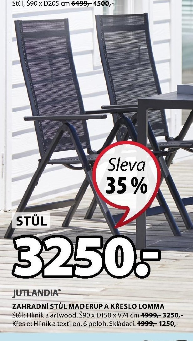 Zahradní stůl MADERUP