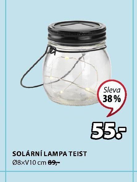 Solární lampa TEIST