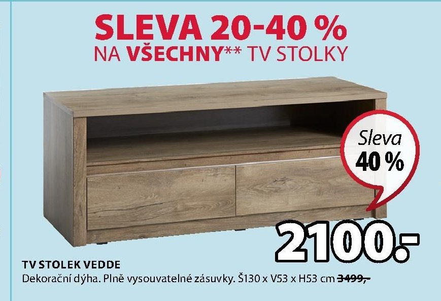 TV STOLEK VEDDE