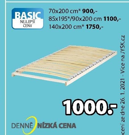 Lamelový rošt BASIC A40