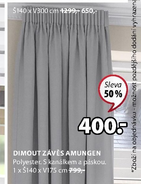 Dimout závěs AMUNGEN