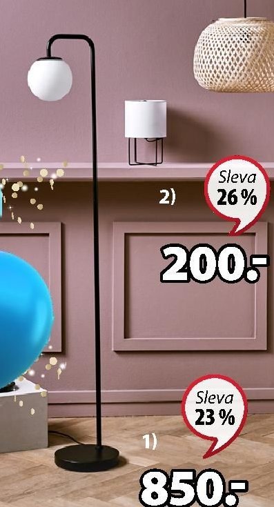 Stojací lampa ADRIAN - Jysk aktualniletaky.eu