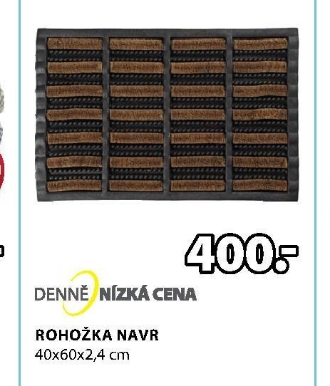 ROHOŽKA NAVR 40x60x2,4 cm - Jysk aktualniletaky.eu