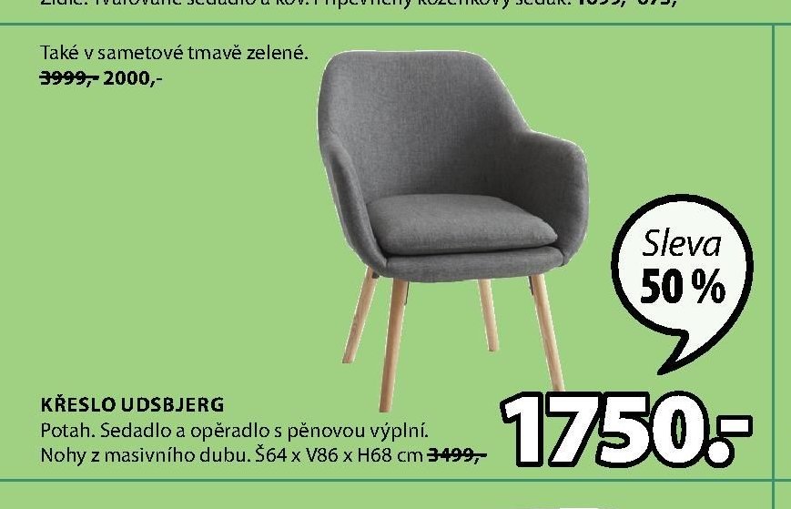 KŘESLO UDSBJERG - Jysk aktualniletaky.eu