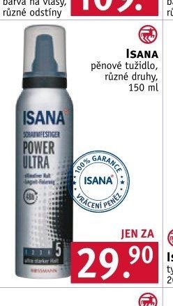 Isana pěnové tužidlo