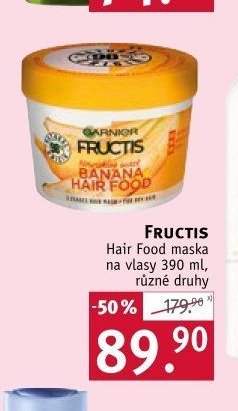 FRUCTIS Hair Food maska na vlasy 390 ml, různé druhy
