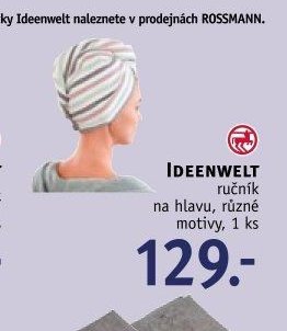 IDEENWELT ručník na hlavu