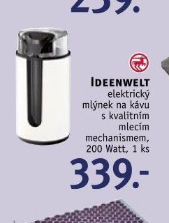 IDEENWELT elektrický mlýnek na kávu