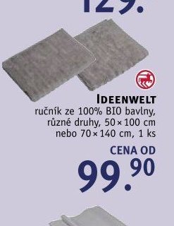 IDEENWELT ručník ze 100% BIO bavlny