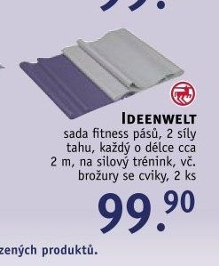 IDEENWELT sada fitness pásů