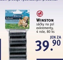 WINSTON sáčky na psí exkrementy