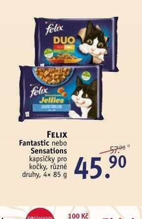 FELIX Fantastic nebo Sensations kapsičky