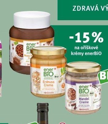 enerBIO oříškové krémy