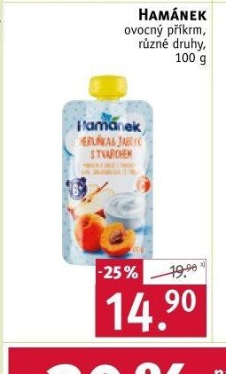 Hamánek ovocný příkrm