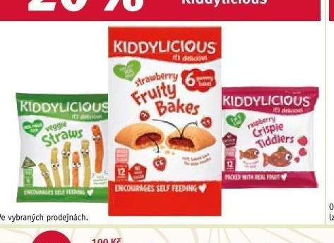 Kiddylicious sušenky a snacky