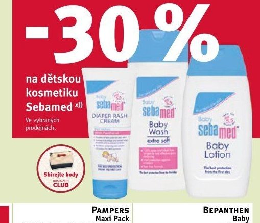 Sebamed dětská kosmetika