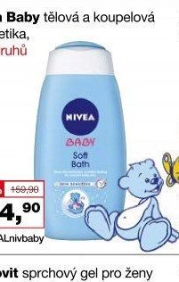 Nivea Baby tělová a koupelová kosmetika, více druhů