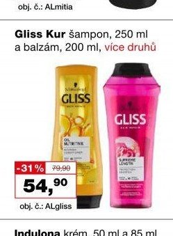 Gliss Kur šampon, 250 ml a balzám, 200 ml, více druhů