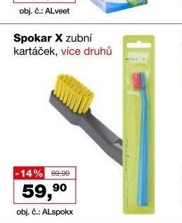 Spokar X zubní kartáček, více druhů