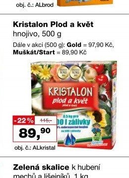 Kristalon Plod a květ hnojivo