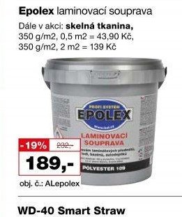 Epolex laminovací souprava