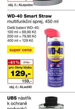WD-40 Smart Straw multifunkční sprej