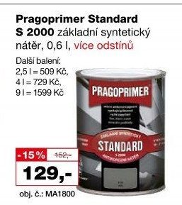 Pragoprimer Standard S 2000 základní syntetický nátěr, 0,6 l, více odstínů