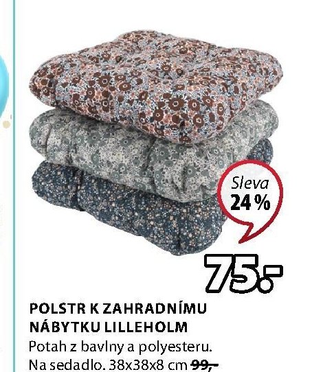 Polstr k zahradnímu nábytku Lilleholm