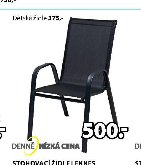 Stohovací židle Leknes