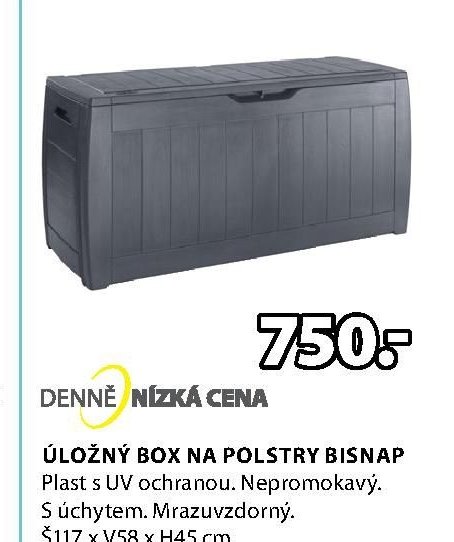 Úložný box na polstry Bisnap