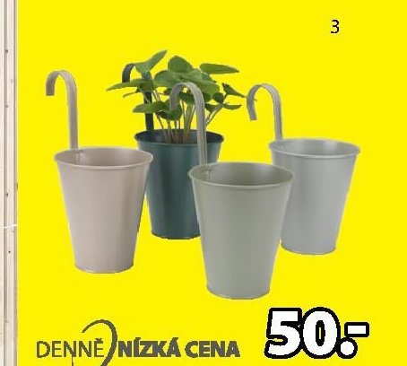 Balkonový květináč Bille
