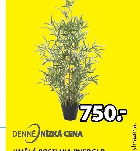 Umělá rostlina Dverglo