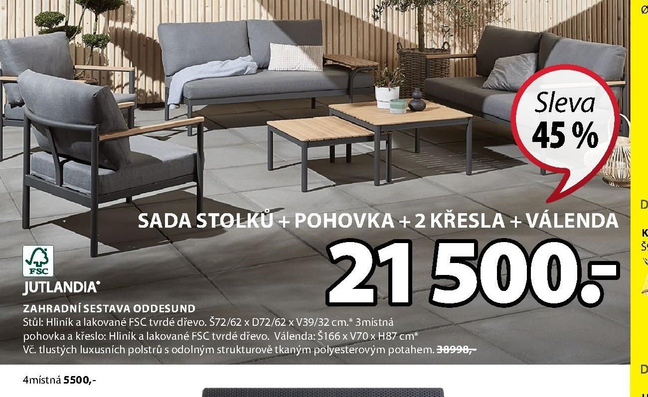 Zahradní sestava Oddesund