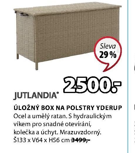 Úložný box na polstry Yderup