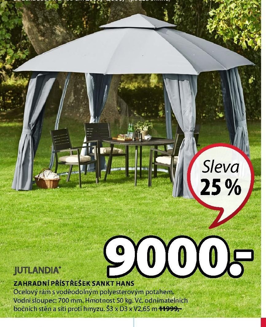 Zahradní přístřešek SANKT HANS