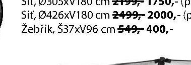 Žebřík, Š37xV96 cm