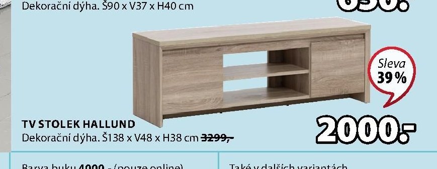 TV STOLEK HALLUND
