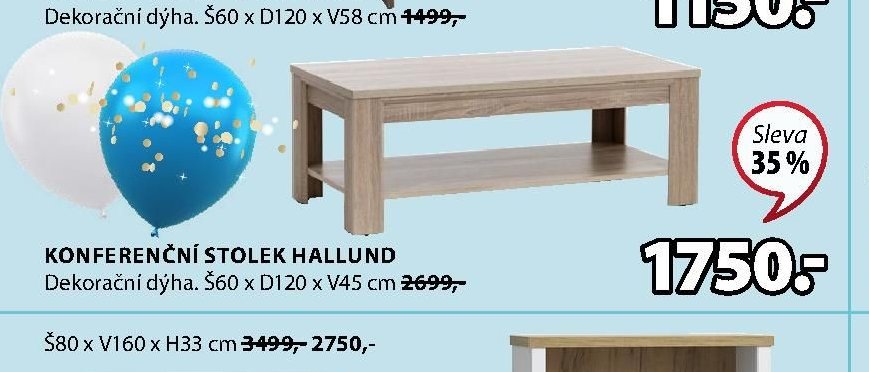 KONFERENČNÍ STOLEK HALLUND