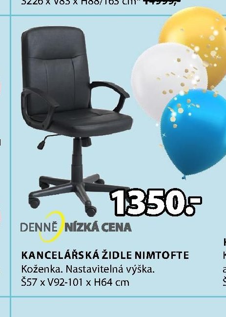 KANCELÁŘSKÁ ŽIDLE NIMTOFTE