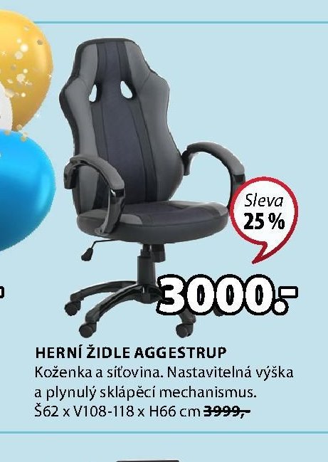 HERNÍ ŽIDLE AGGESTRUP