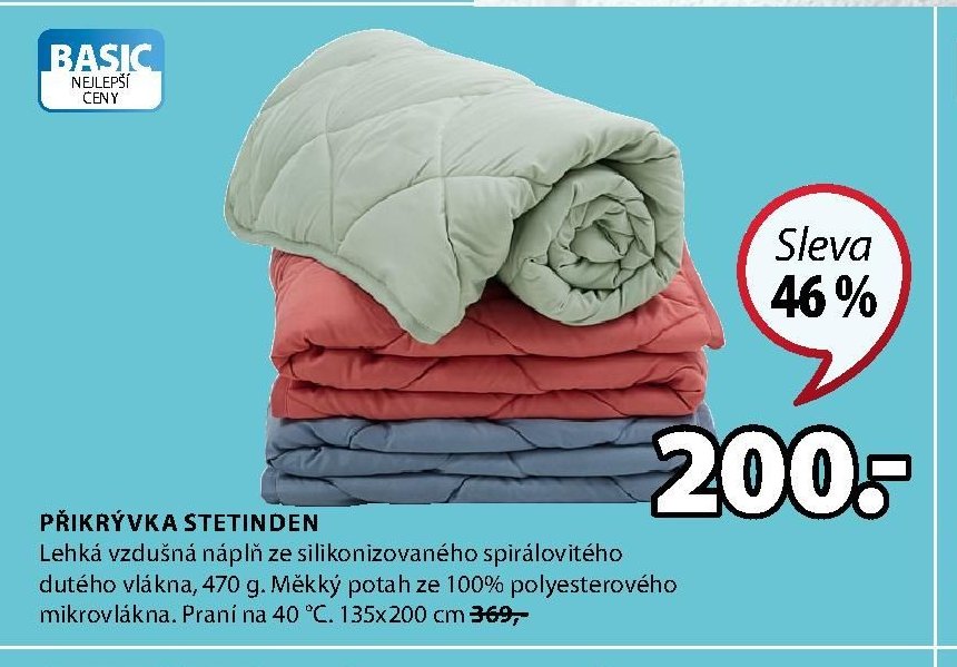 PŘIKRÝVKA STETINDEN
