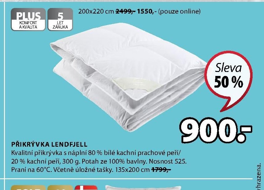 PŘIKRÝVKA LENDFJELL