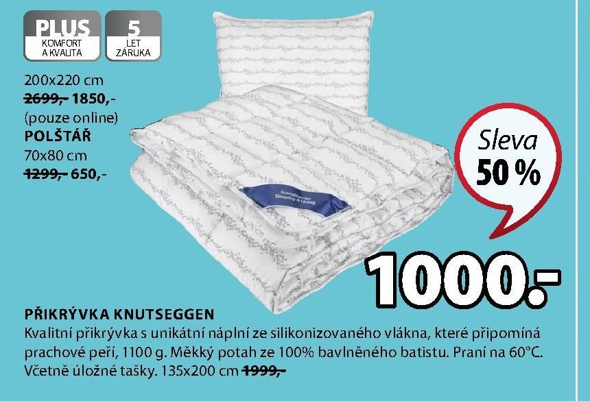 PŘIKRÝVKA KNUTSEGGEN
